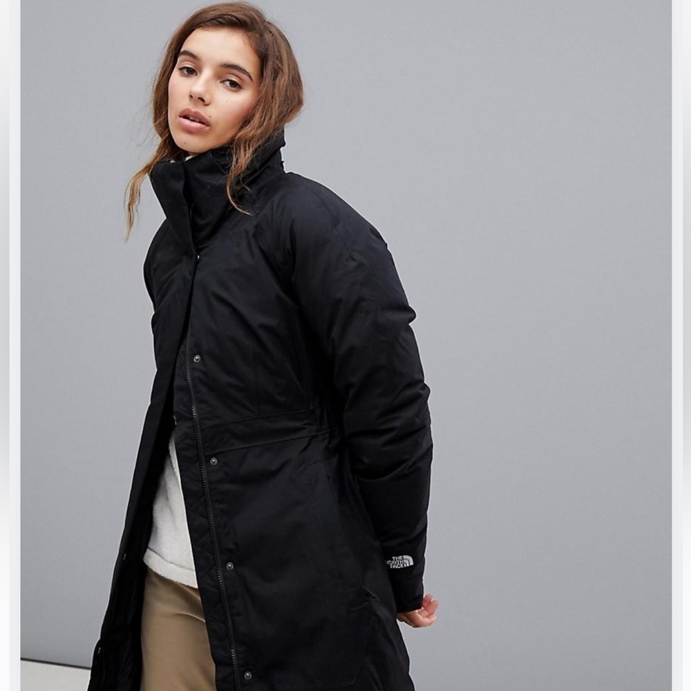 The North Face Premium Black Hyvent Waterproof Down Parka Size S